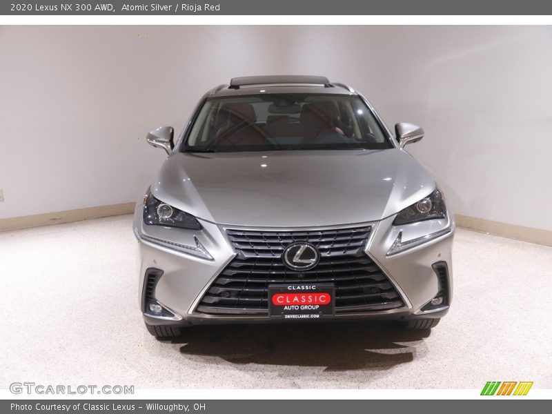 Atomic Silver / Rioja Red 2020 Lexus NX 300 AWD