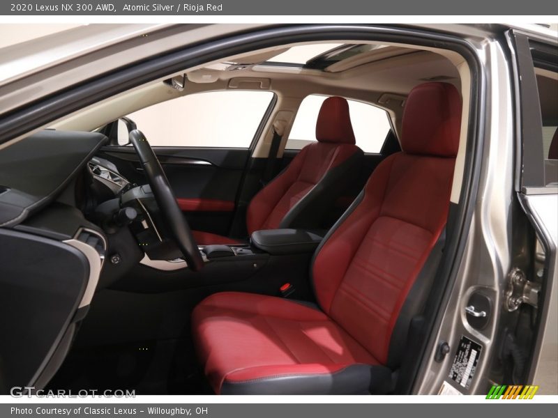 Atomic Silver / Rioja Red 2020 Lexus NX 300 AWD