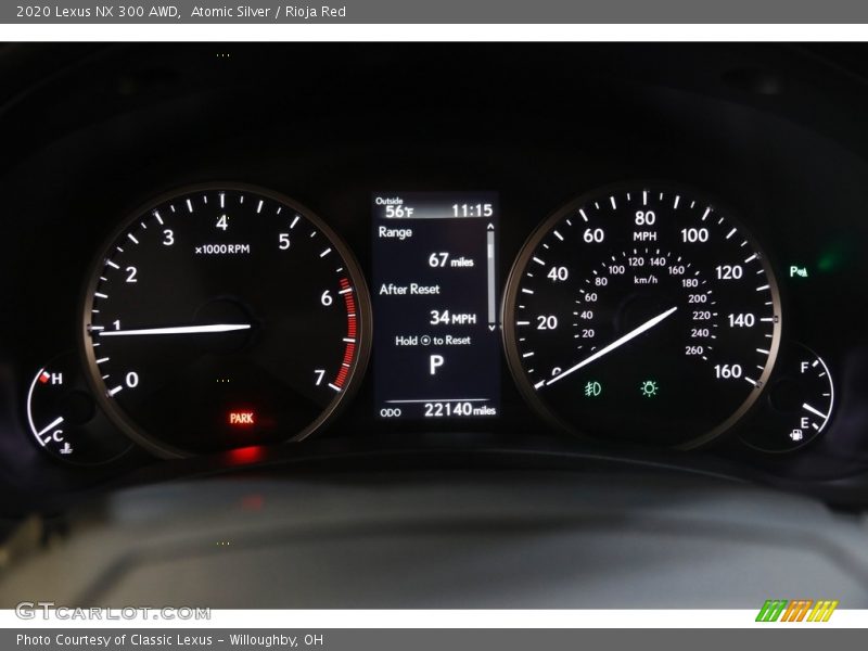 Atomic Silver / Rioja Red 2020 Lexus NX 300 AWD