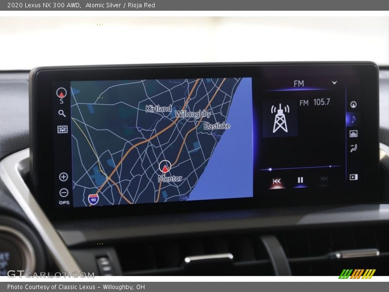 Atomic Silver / Rioja Red 2020 Lexus NX 300 AWD