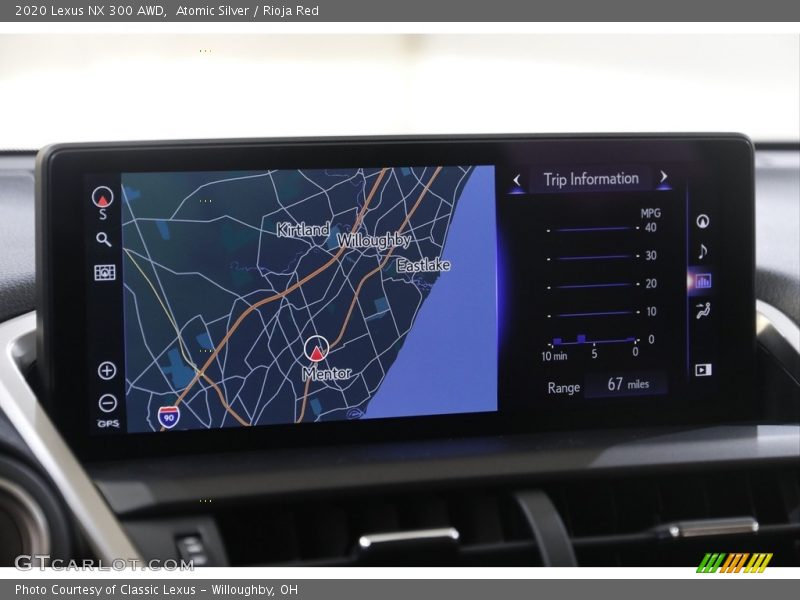 Atomic Silver / Rioja Red 2020 Lexus NX 300 AWD