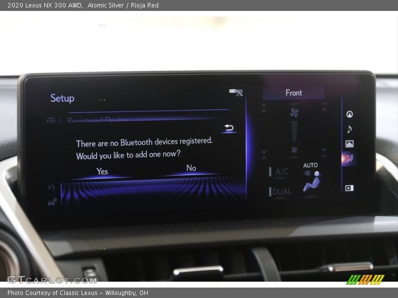 Atomic Silver / Rioja Red 2020 Lexus NX 300 AWD
