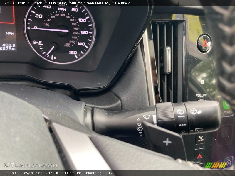 Autumn Green Metallic / Slate Black 2020 Subaru Outback 2.5i Premium