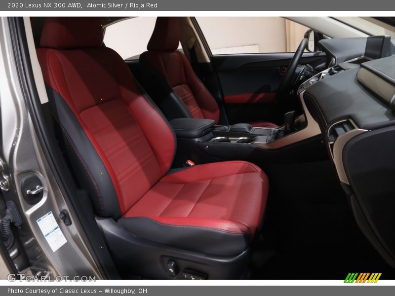 Atomic Silver / Rioja Red 2020 Lexus NX 300 AWD