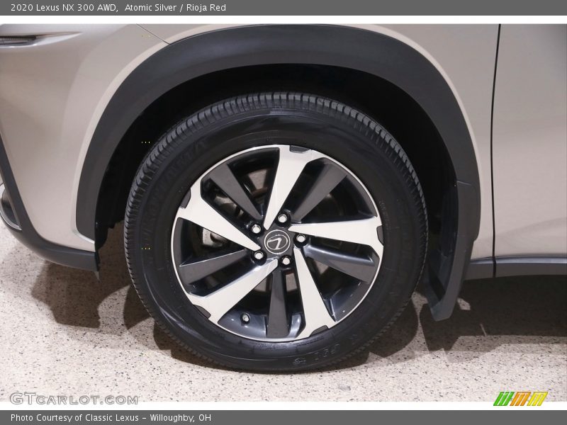 Atomic Silver / Rioja Red 2020 Lexus NX 300 AWD