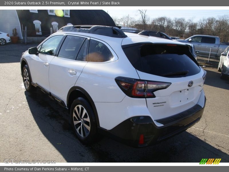 Crystal White Pearl / Slate Black 2020 Subaru Outback 2.5i Premium