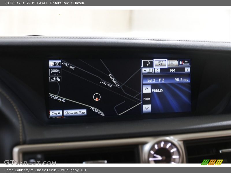 Riviera Red / Flaxen 2014 Lexus GS 350 AWD