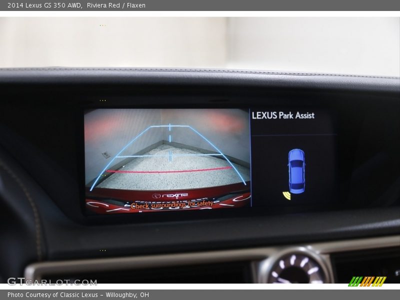 Riviera Red / Flaxen 2014 Lexus GS 350 AWD