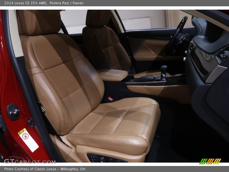 Riviera Red / Flaxen 2014 Lexus GS 350 AWD