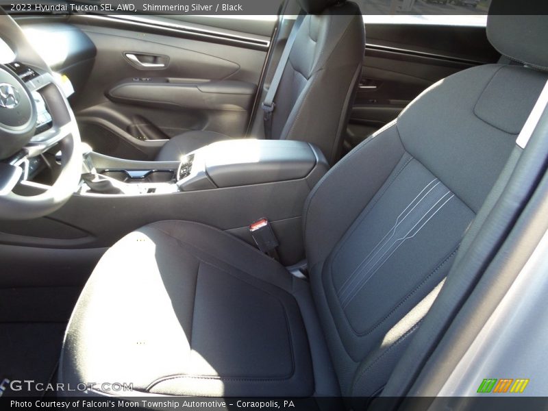 Shimmering Silver / Black 2023 Hyundai Tucson SEL AWD