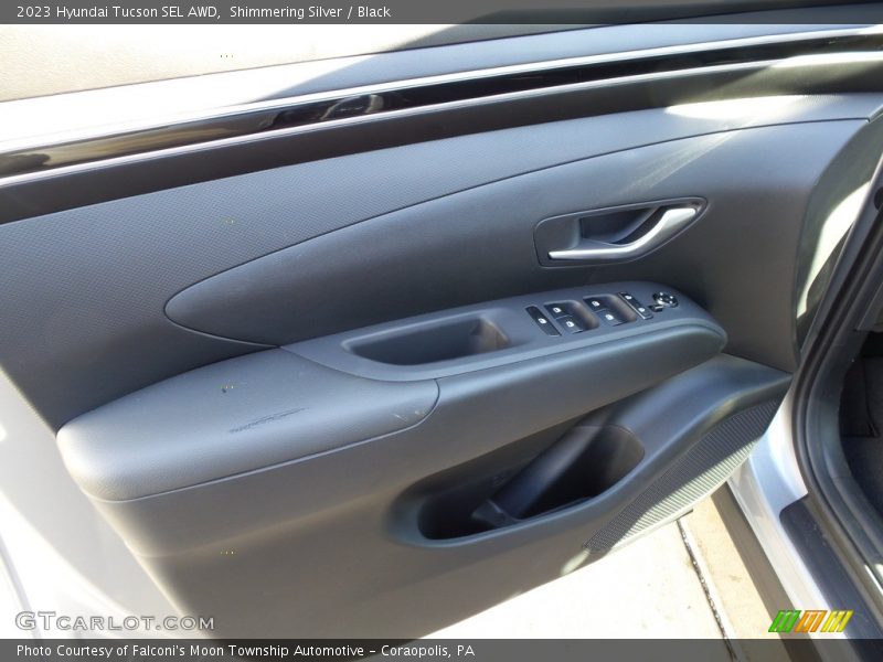 Shimmering Silver / Black 2023 Hyundai Tucson SEL AWD