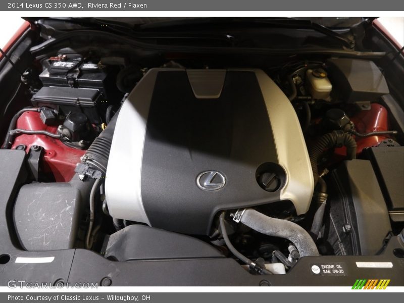 Riviera Red / Flaxen 2014 Lexus GS 350 AWD