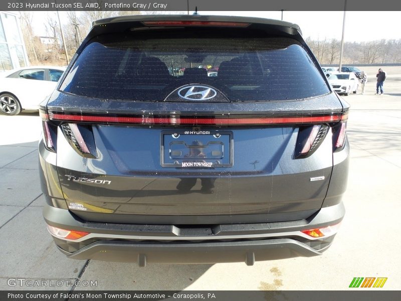 Portofino Gray / Gray 2023 Hyundai Tucson SEL AWD