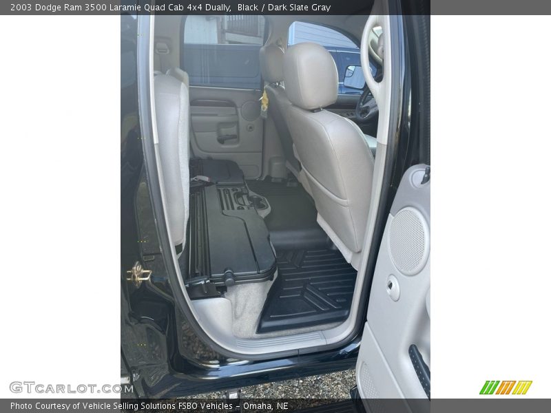 Black / Dark Slate Gray 2003 Dodge Ram 3500 Laramie Quad Cab 4x4 Dually