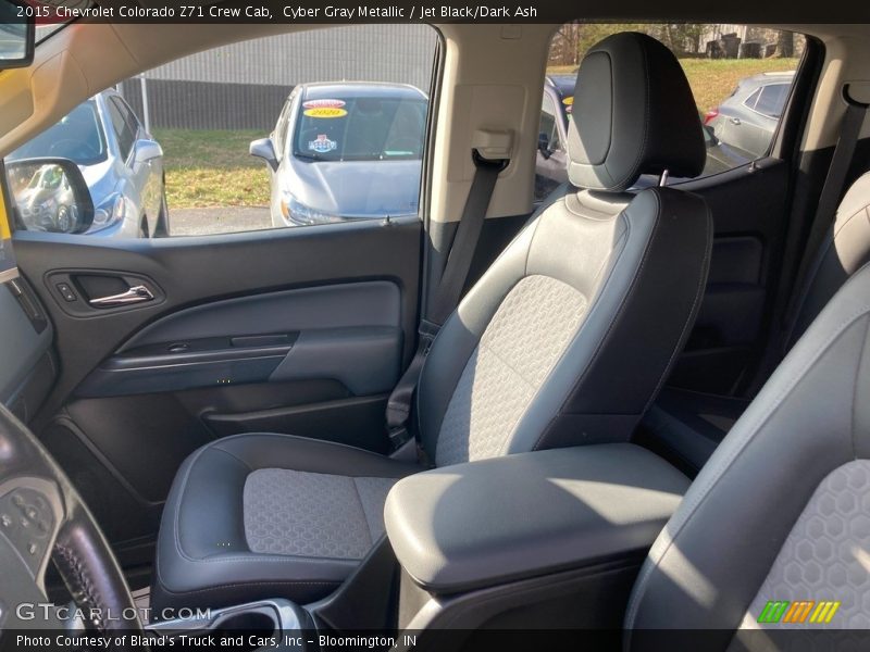 Cyber Gray Metallic / Jet Black/Dark Ash 2015 Chevrolet Colorado Z71 Crew Cab