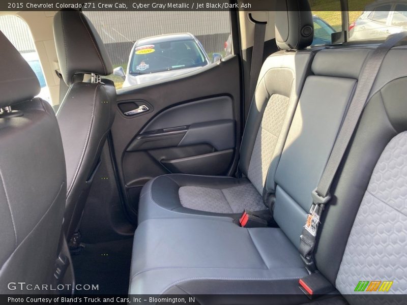 Cyber Gray Metallic / Jet Black/Dark Ash 2015 Chevrolet Colorado Z71 Crew Cab