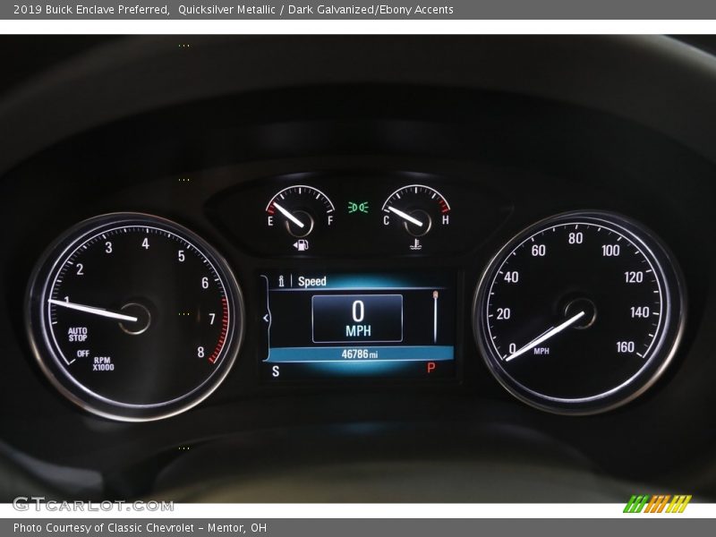  2019 Enclave Preferred Preferred Gauges