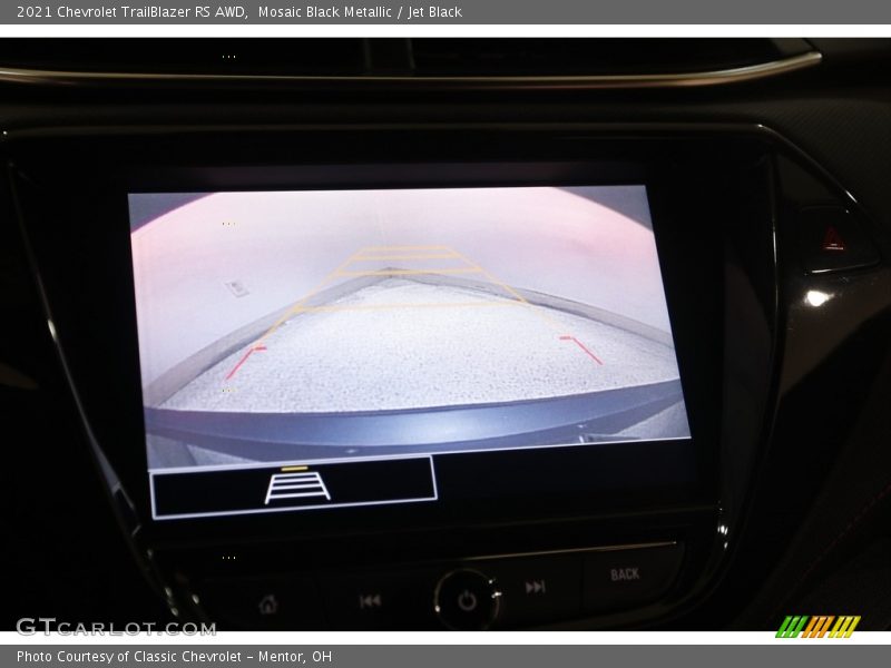 Mosaic Black Metallic / Jet Black 2021 Chevrolet TrailBlazer RS AWD