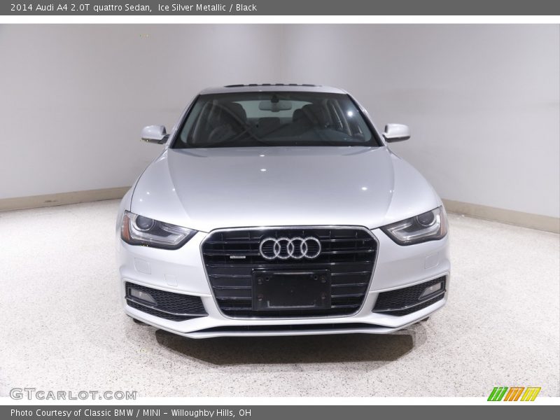 Ice Silver Metallic / Black 2014 Audi A4 2.0T quattro Sedan