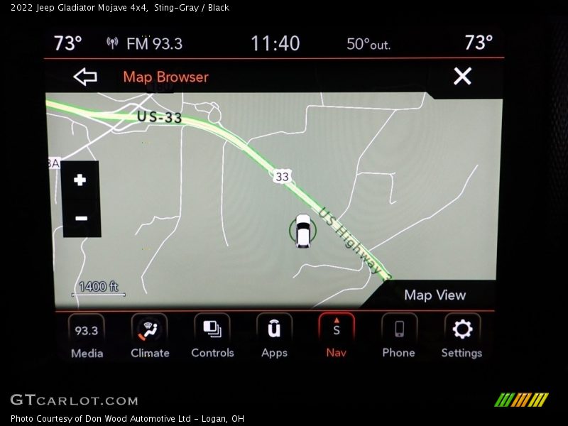 Sting-Gray / Black 2022 Jeep Gladiator Mojave 4x4