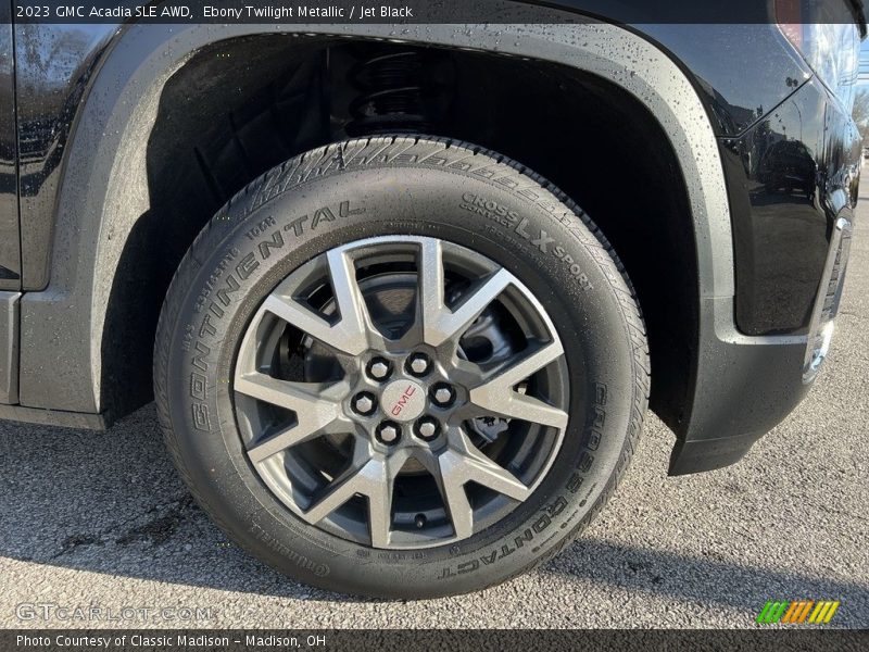 Ebony Twilight Metallic / Jet Black 2023 GMC Acadia SLE AWD
