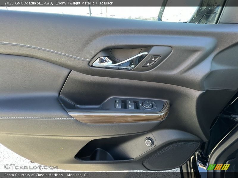Ebony Twilight Metallic / Jet Black 2023 GMC Acadia SLE AWD