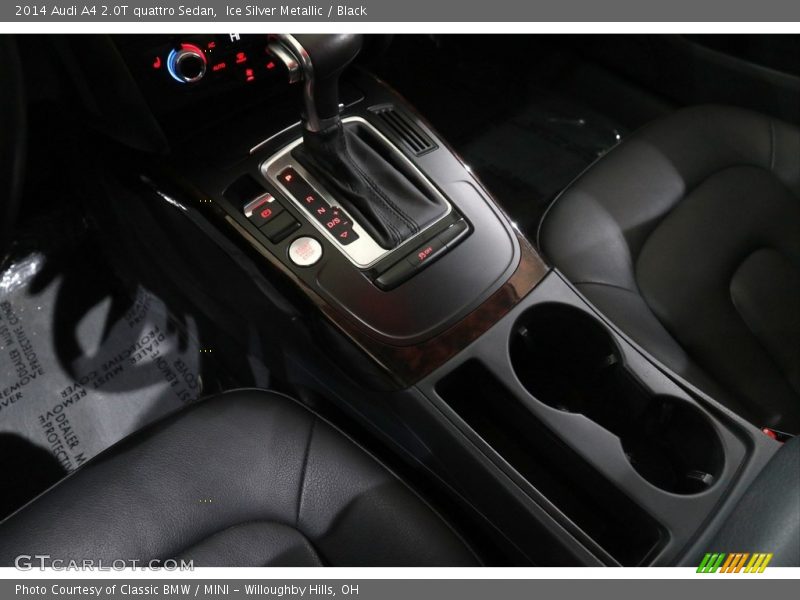 Ice Silver Metallic / Black 2014 Audi A4 2.0T quattro Sedan