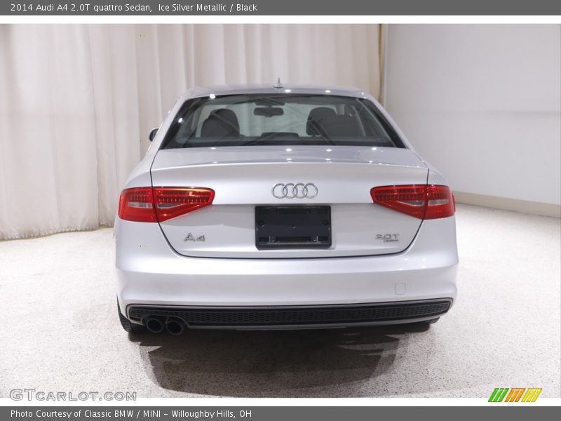 Ice Silver Metallic / Black 2014 Audi A4 2.0T quattro Sedan