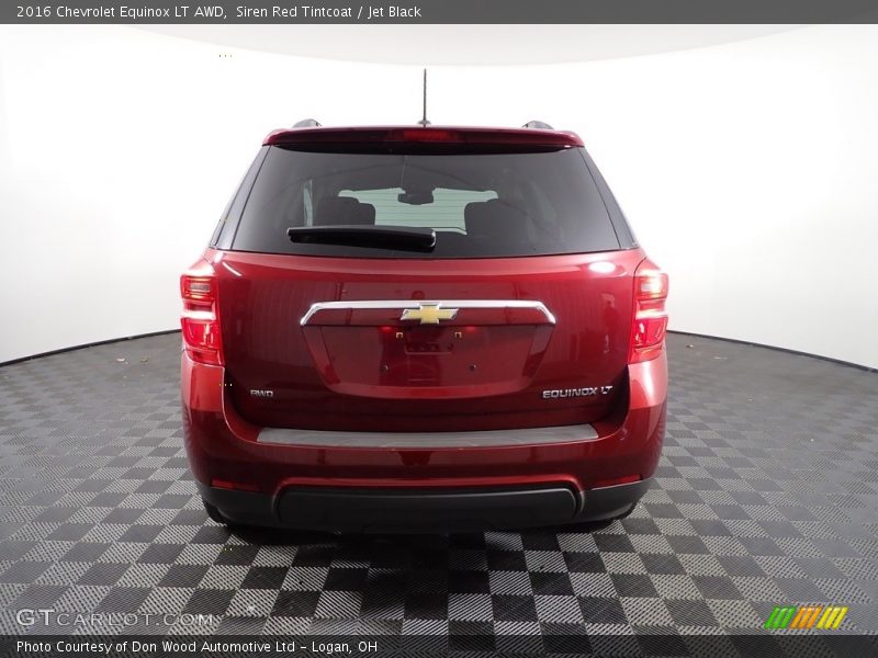 Siren Red Tintcoat / Jet Black 2016 Chevrolet Equinox LT AWD