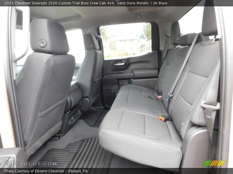 Sand Dune Metallic / Jet Black 2023 Chevrolet Silverado 1500 Custom Trail Boss Crew Cab 4x4