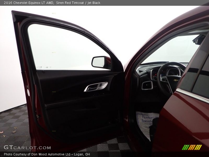 Siren Red Tintcoat / Jet Black 2016 Chevrolet Equinox LT AWD
