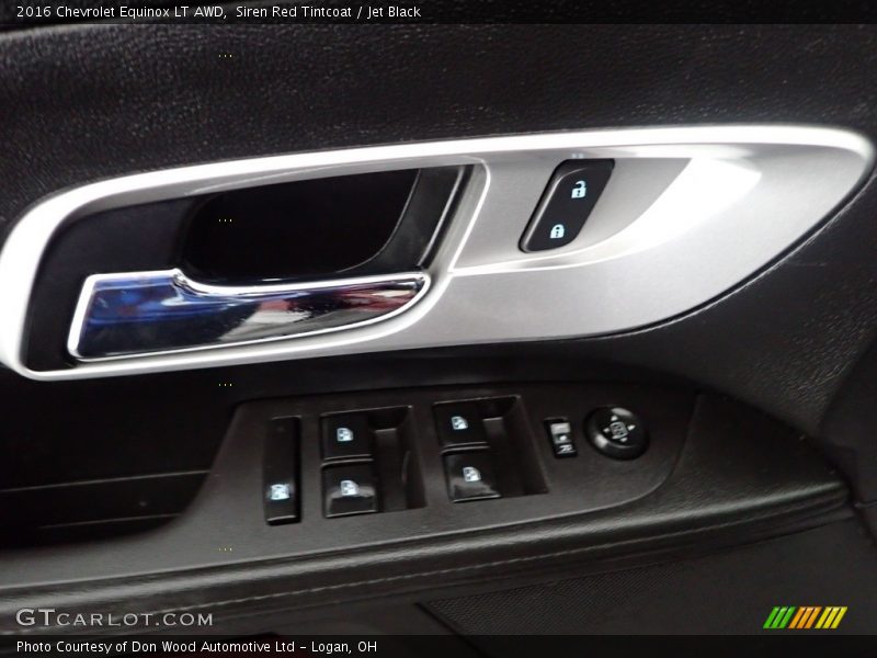 Siren Red Tintcoat / Jet Black 2016 Chevrolet Equinox LT AWD