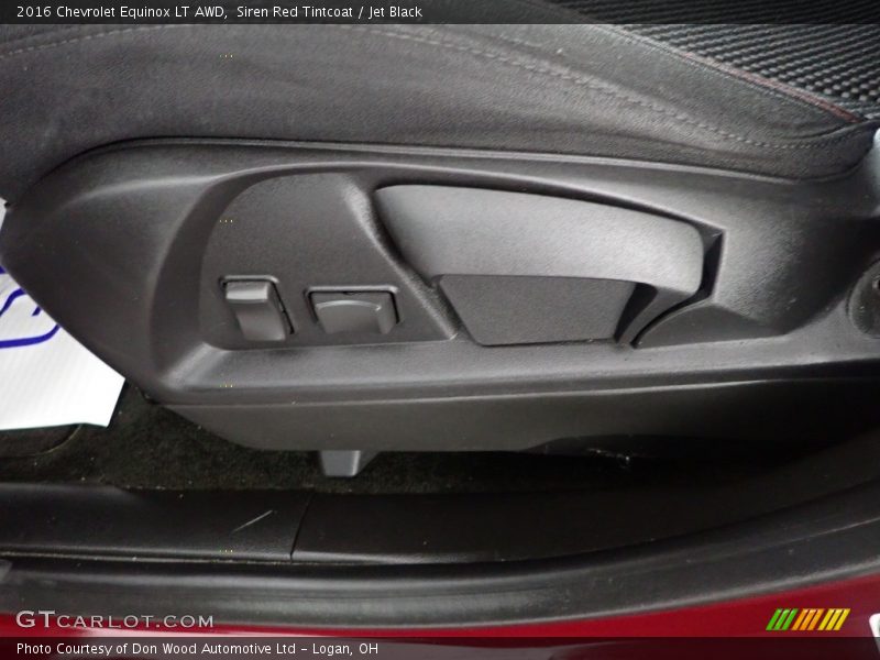 Siren Red Tintcoat / Jet Black 2016 Chevrolet Equinox LT AWD