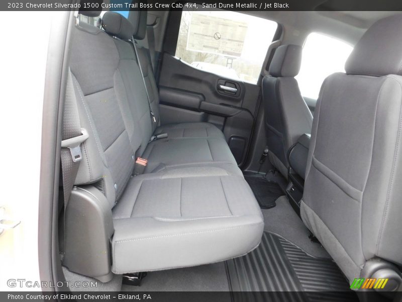 Sand Dune Metallic / Jet Black 2023 Chevrolet Silverado 1500 Custom Trail Boss Crew Cab 4x4