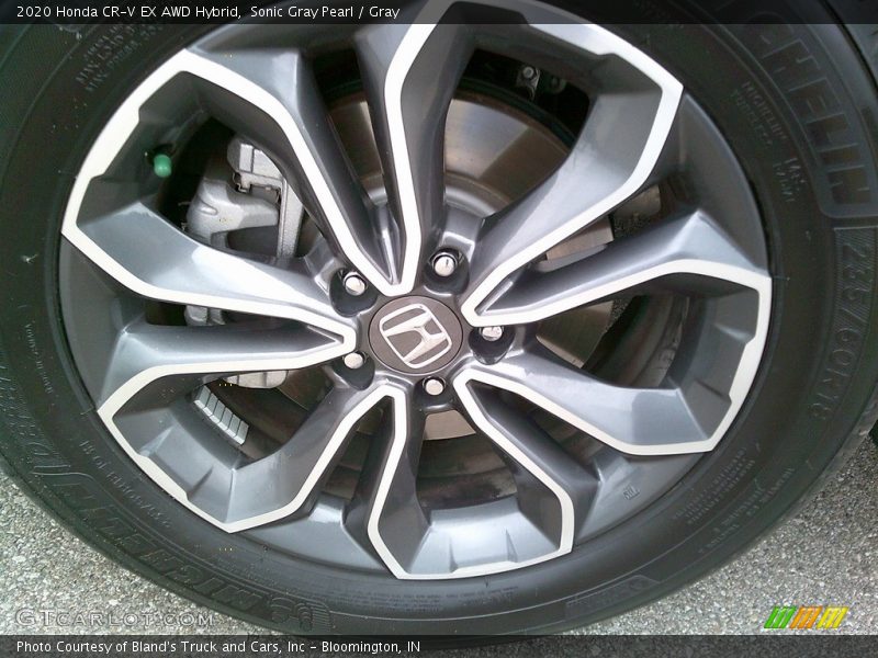 Sonic Gray Pearl / Gray 2020 Honda CR-V EX AWD Hybrid