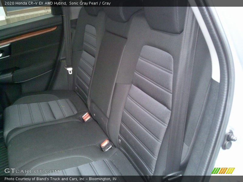 Sonic Gray Pearl / Gray 2020 Honda CR-V EX AWD Hybrid