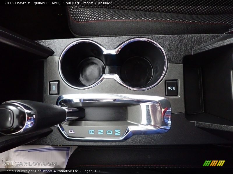 Siren Red Tintcoat / Jet Black 2016 Chevrolet Equinox LT AWD