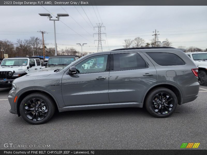 Destroyer Gray / Black 2023 Dodge Durango R/T AWD