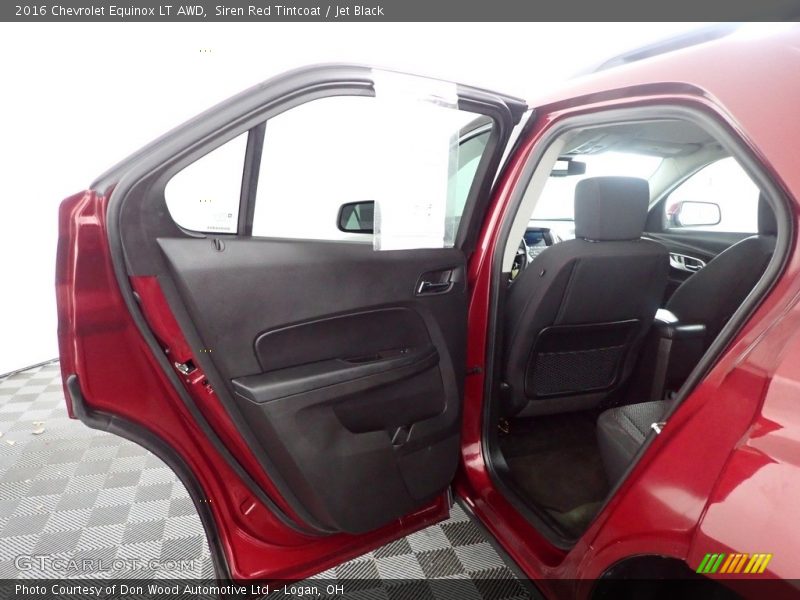 Siren Red Tintcoat / Jet Black 2016 Chevrolet Equinox LT AWD