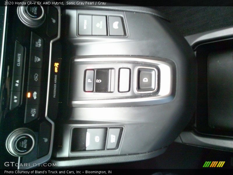 Sonic Gray Pearl / Gray 2020 Honda CR-V EX AWD Hybrid