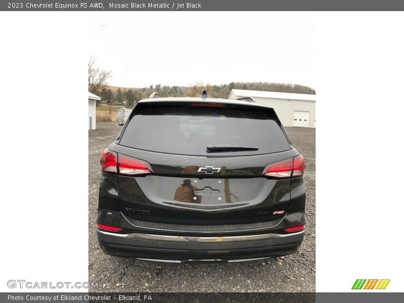 Mosaic Black Metallic / Jet Black 2023 Chevrolet Equinox RS AWD