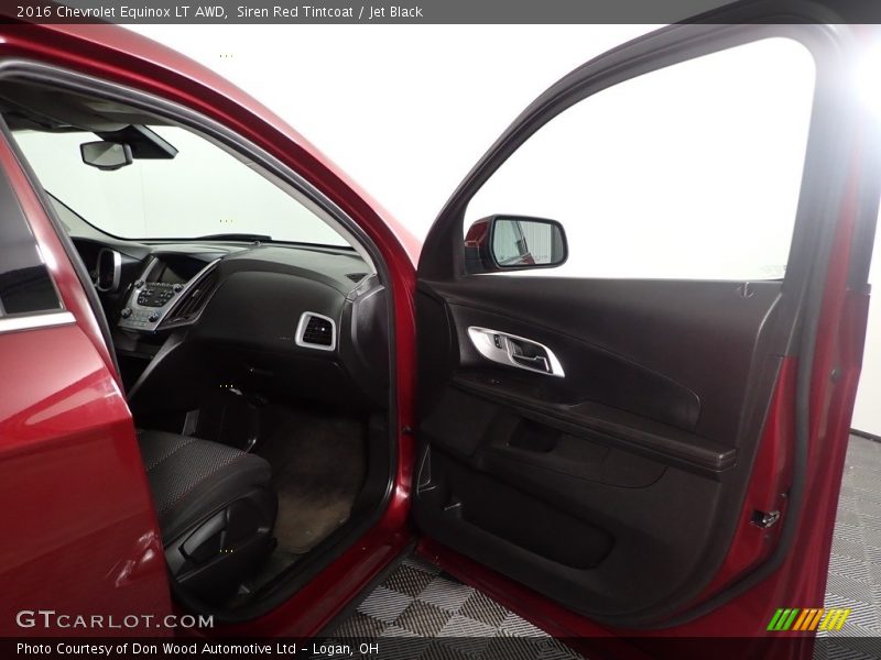 Siren Red Tintcoat / Jet Black 2016 Chevrolet Equinox LT AWD