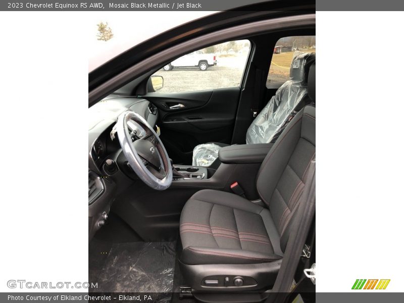 Mosaic Black Metallic / Jet Black 2023 Chevrolet Equinox RS AWD