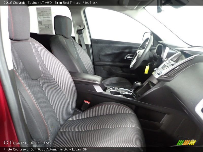 Siren Red Tintcoat / Jet Black 2016 Chevrolet Equinox LT AWD