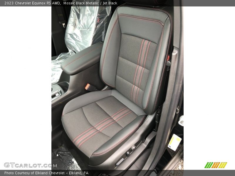 Mosaic Black Metallic / Jet Black 2023 Chevrolet Equinox RS AWD