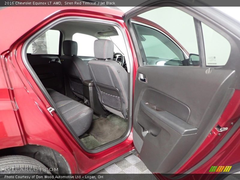 Siren Red Tintcoat / Jet Black 2016 Chevrolet Equinox LT AWD