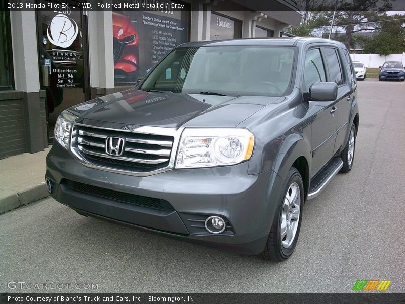 Polished Metal Metallic / Gray 2013 Honda Pilot EX-L 4WD