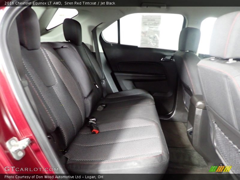 Siren Red Tintcoat / Jet Black 2016 Chevrolet Equinox LT AWD
