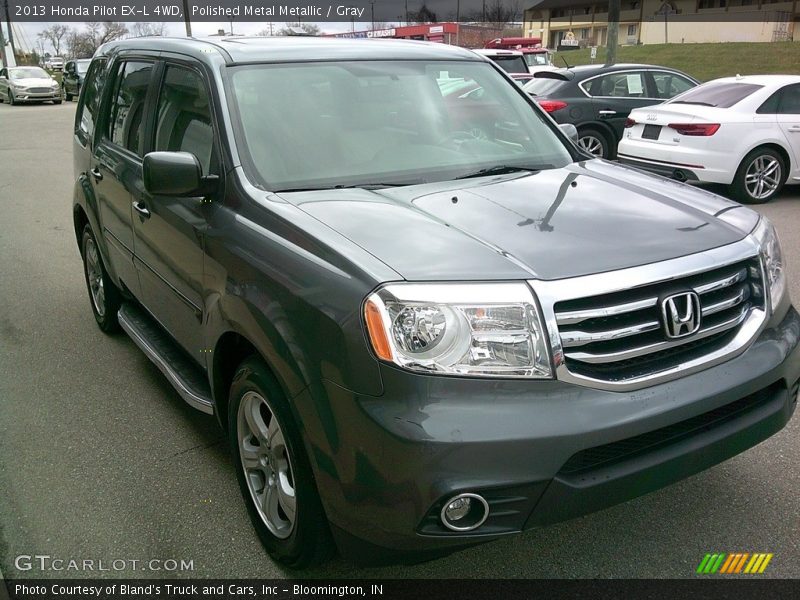 Polished Metal Metallic / Gray 2013 Honda Pilot EX-L 4WD