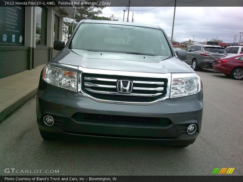 Polished Metal Metallic / Gray 2013 Honda Pilot EX-L 4WD
